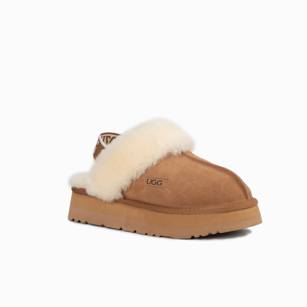 Ugg slippers cheap with laces