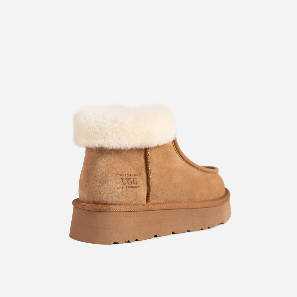 Ugg Della Platform Zip Boots