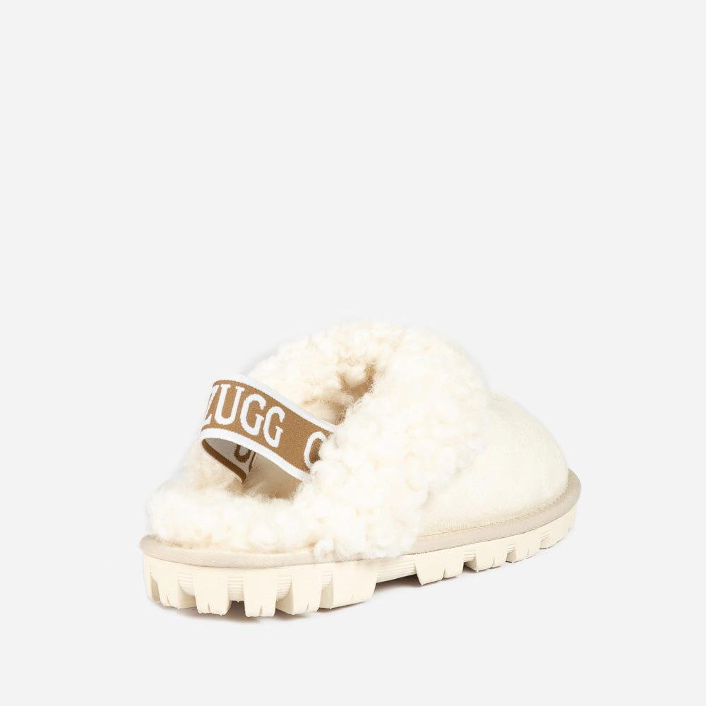 Ugg Coquette Curly Slipper (Elastic Backstrap)