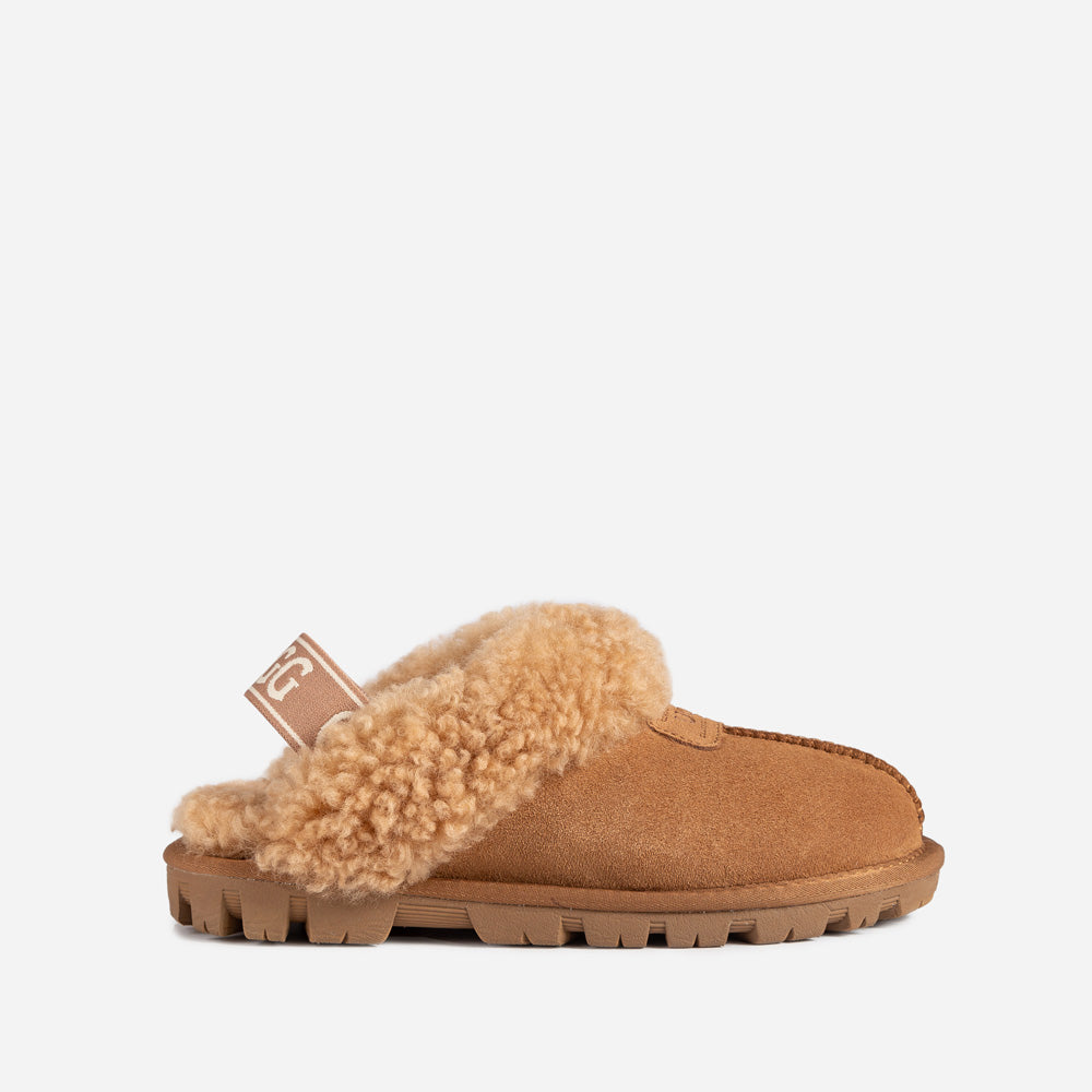 Ugg Coquette Curly Slipper (Elastic Backstrap)