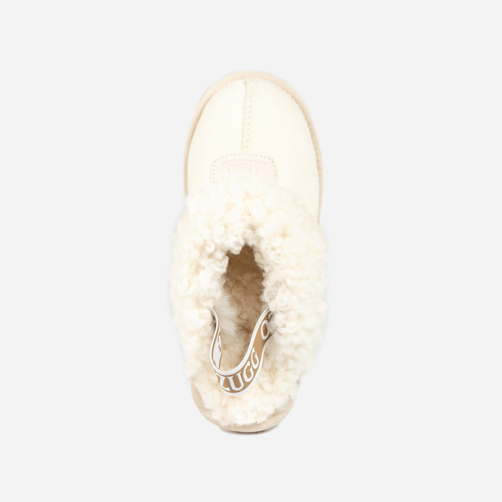 Ugg Coquette Curly Slipper (Elastic Backstrap)