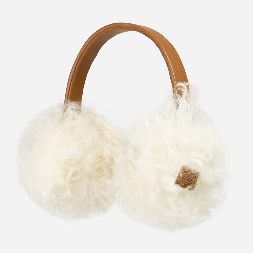 Ugg Long Curly Fluffy Sheepskin Earmuff