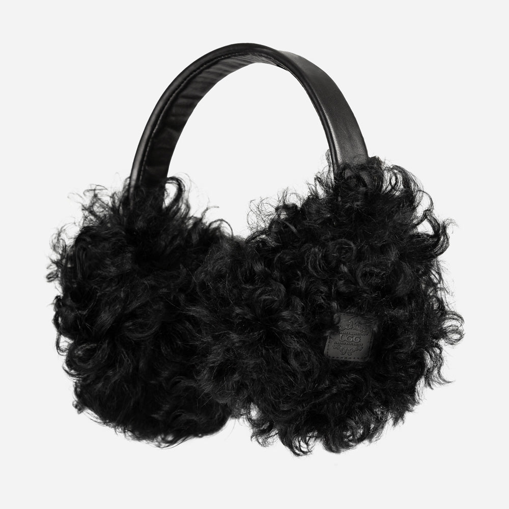 Ugg Long Curly Fluffy Sheepskin Earmuff