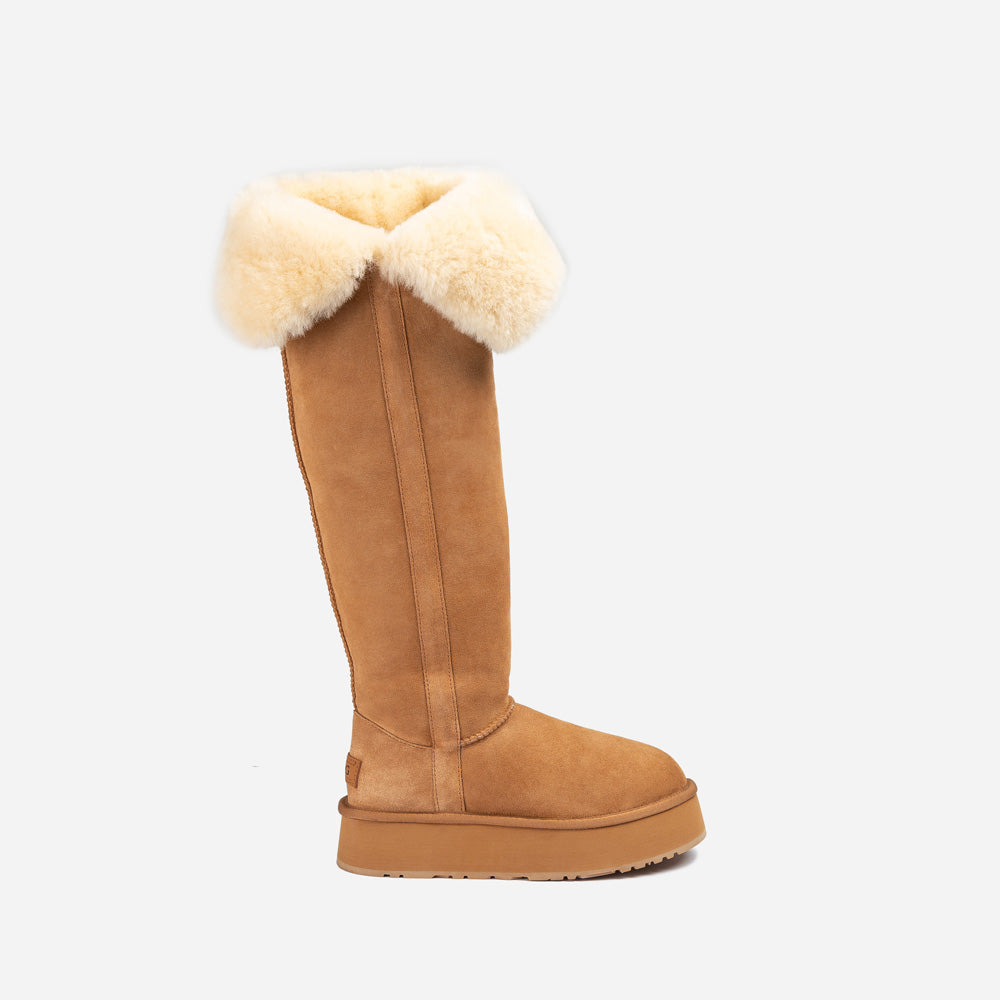 Ugg Classic Platform Buckle Tall Boots (Over The Knee)