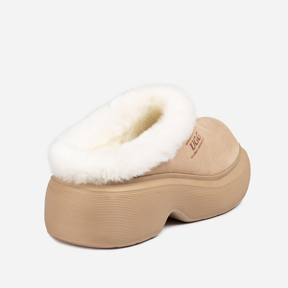 Ugg Shearling Heights Clog