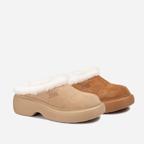 Ugg Shearling Heights Clog