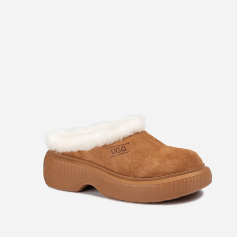 Ugg Shearling Heights Clog