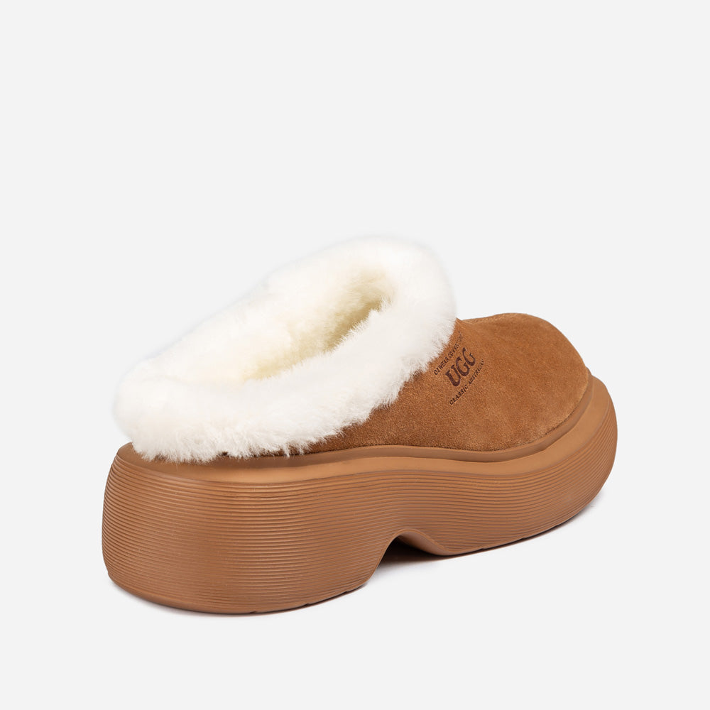 Ugg Shearling Heights Clog