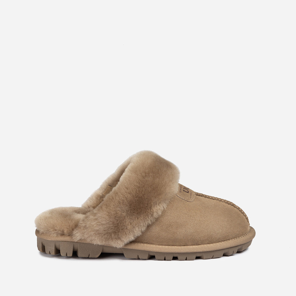 Ugg Coquette Slipper (Elastic Logo & Wool Strap) (Detachable Feature)