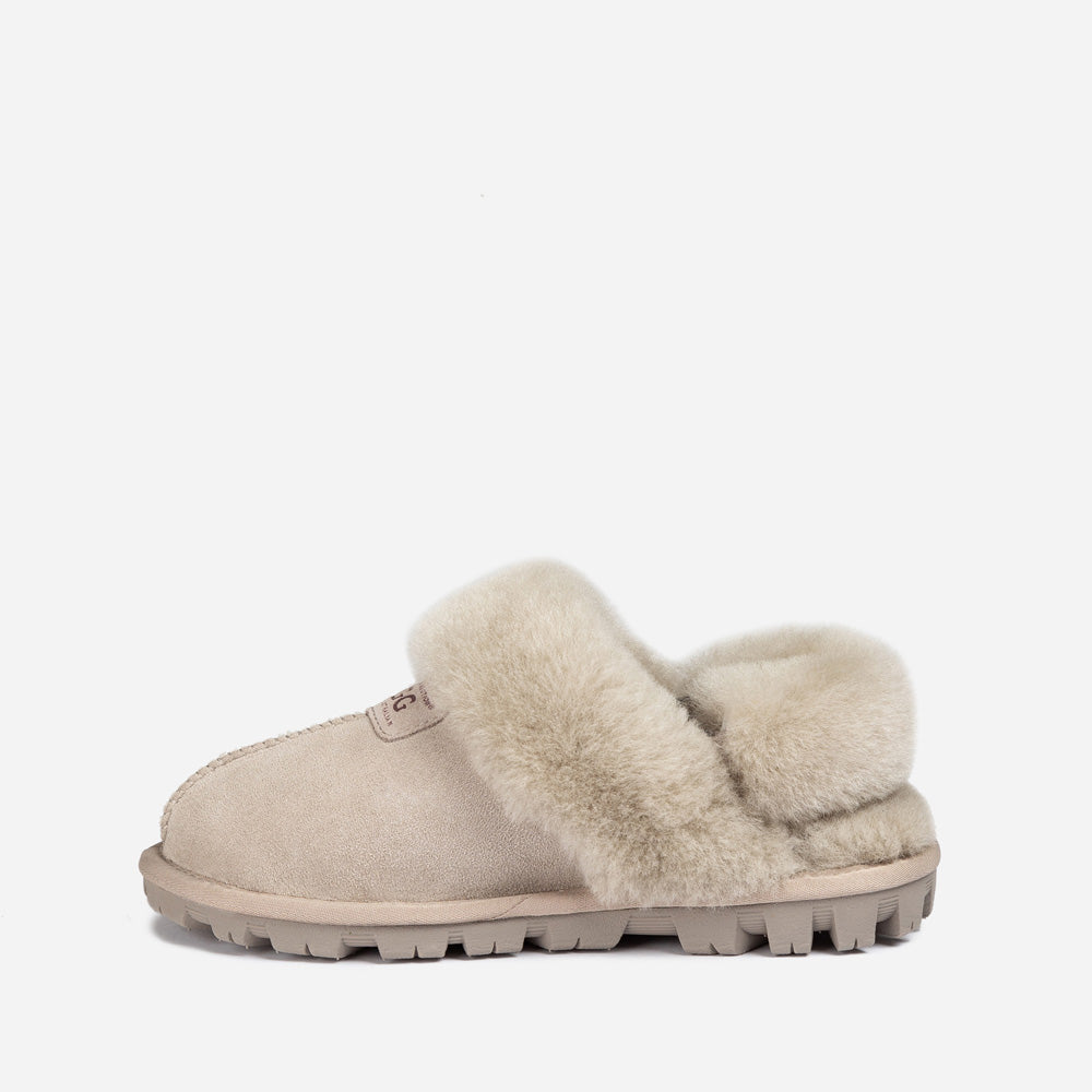 Ugg Coquette Slipper (Elastic Logo & Wool Strap) (Detachable Feature)