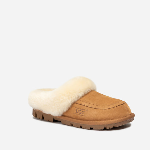 Ozwear Coquette Shearling Mule