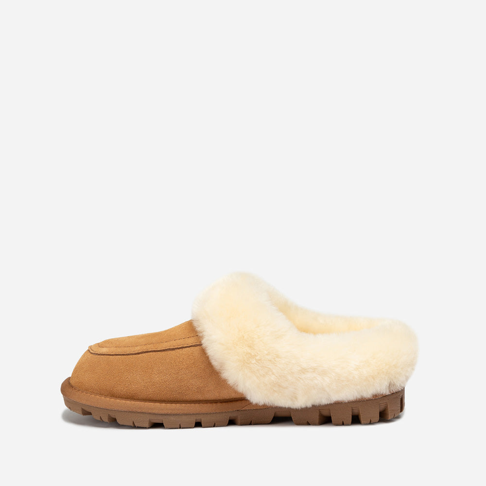 Ozwear Coquette Shearling Mule