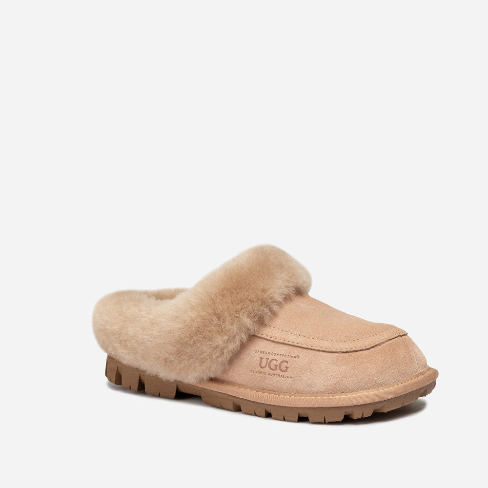 Ozwear Coquette Shearling Mule