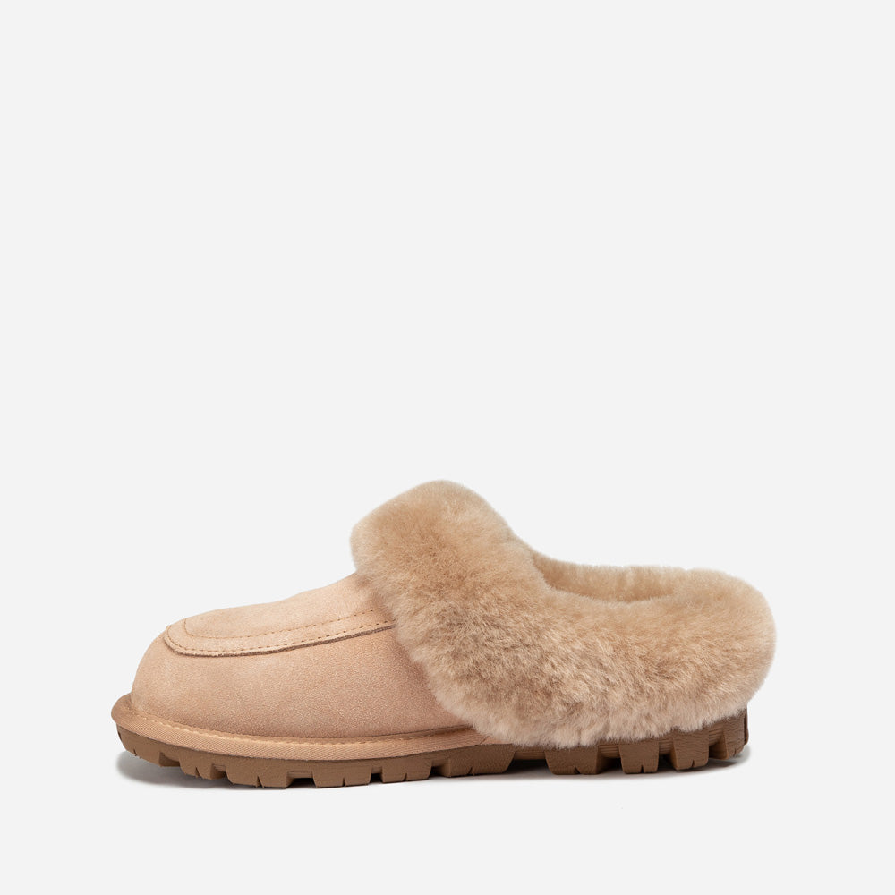 Ozwear Coquette Shearling Mule