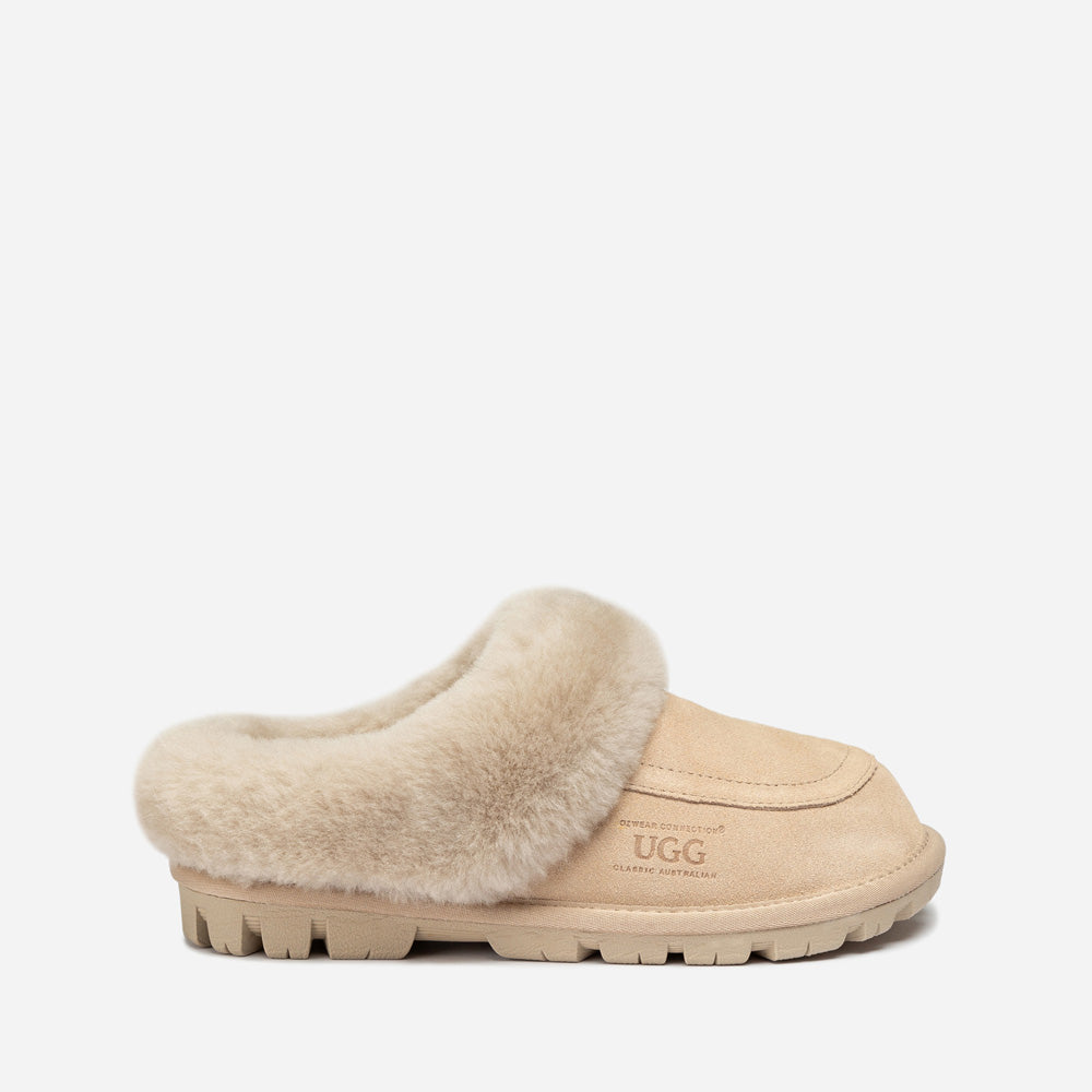 Ozwear Coquette Shearling Mule