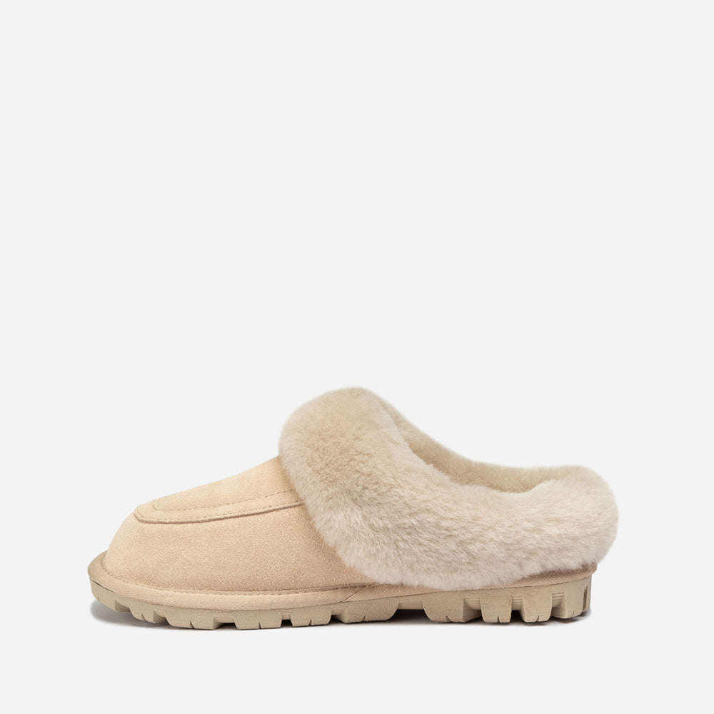 Ozwear Coquette Shearling Mule