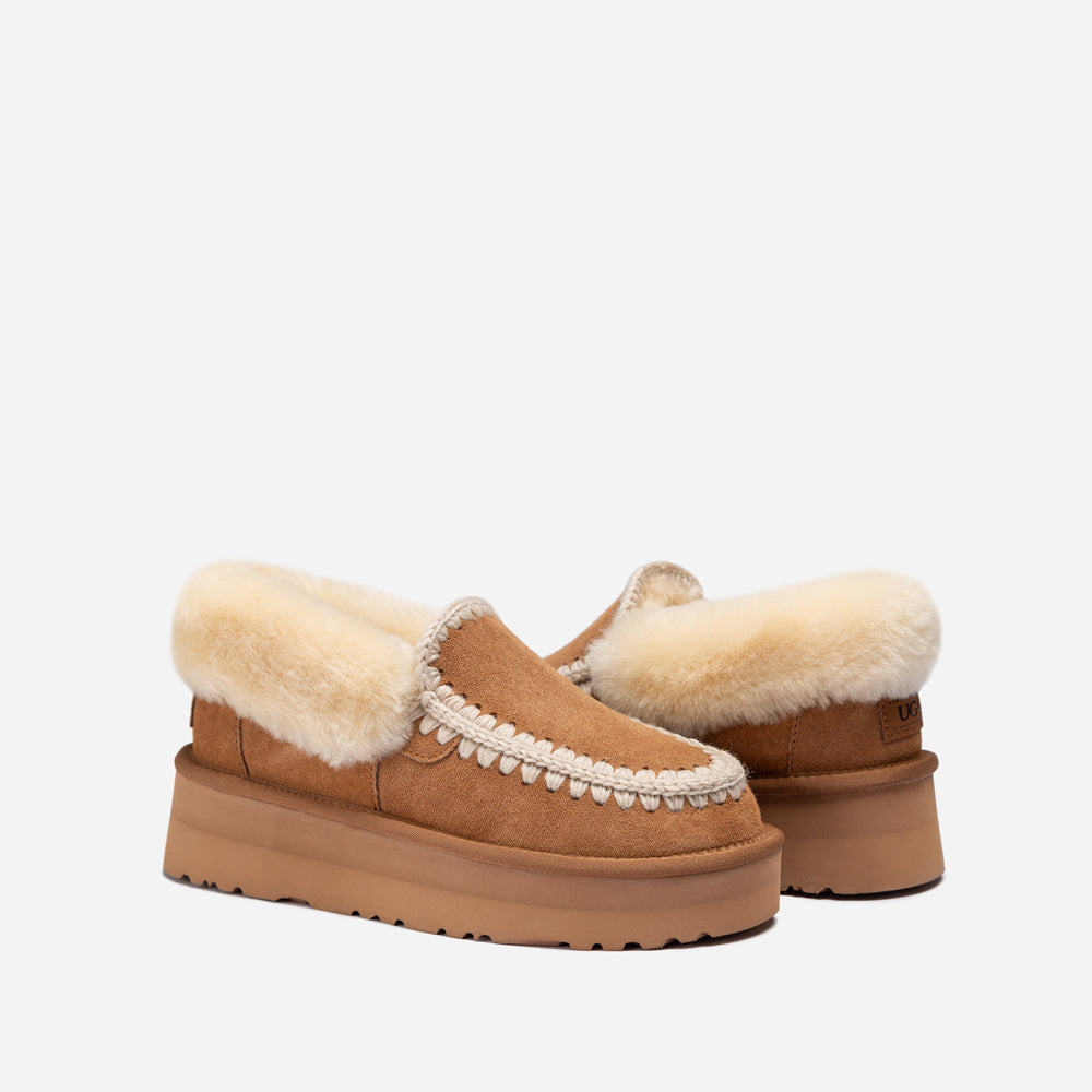 Ugg Platform Eskimo Collar Boots